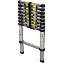 Silverline Telescopische ladder - 9 treeds - Werkhoogte 2.60m -