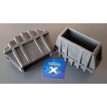 Little Jumbo - Tubesca dop voor montagebordes Podium 6cm - Per 2 stuks