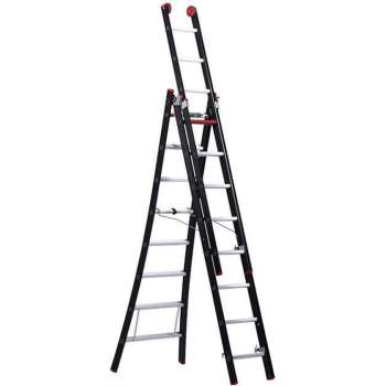 Altrex Nevada 3-delige reformladder - 3 x 8 sporten