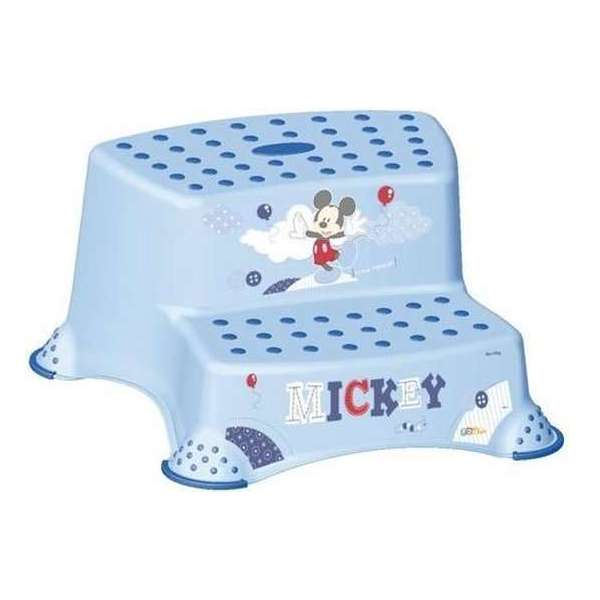 MICKEY MOUSE OPSTAPJE 2 TREDEN IGOR 40X37X21 BLAUW KEEEPER 10032