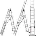 ALDORR Home 3-delige Reformladder 3x10 - Hoogte 6,70 meter