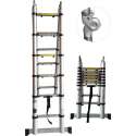 Telescopische Ladder Dubbel, 6,40 Meter