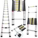 UltraToolz Telescopische ladder 13 treeds - Werkhoogte 3.80m