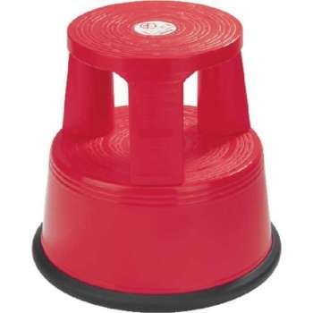 DESQ® opstapkruk - Rood - Kunststof - Hoogte 42,6 cm