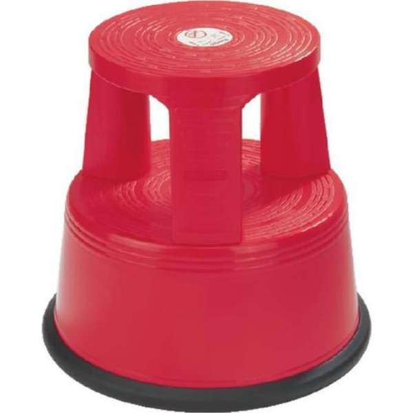 DESQ® opstapkruk - Rood - Kunststof - Hoogte 42,6 cm