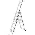 Alu Pro Reformladder driedelig 3x8