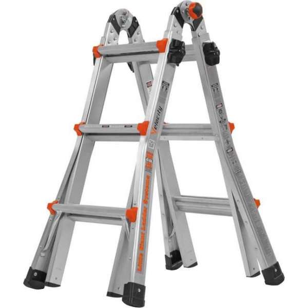 Little Giant Velocity Telescoopladder 4 x 3 sporten.