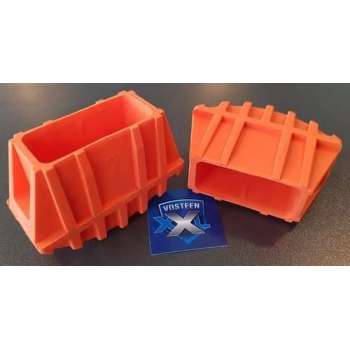 Little Jumbo - Tubesca trapslof Oranje - Ladderdop 2370 - Per 2 stuks