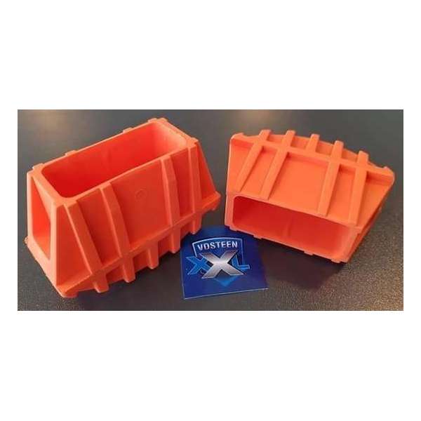 Little Jumbo - Tubesca trapslof Oranje - Ladderdop 2370 - Per 2 stuks