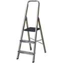 Antia Aluminium huishoudtrap - trapladder - Werkhoogte 258 cm - belastbaar tot 100 KG