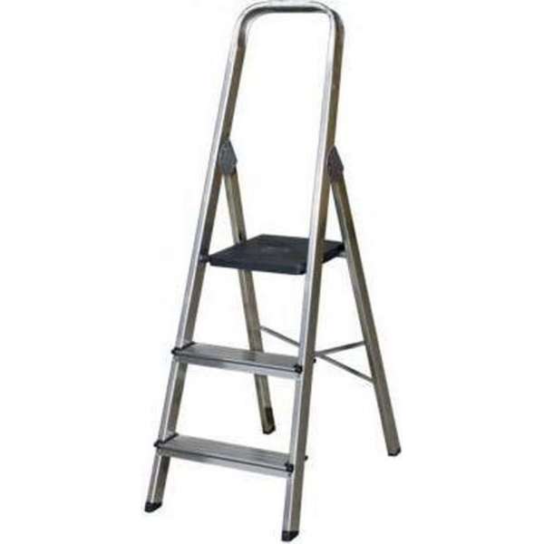 Antia Aluminium huishoudtrap - trapladder - Werkhoogte 258 cm - belastbaar tot 100 KG