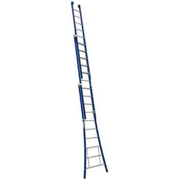 ASC Premium 3-delige Opsteekladder - 3x16 Treden