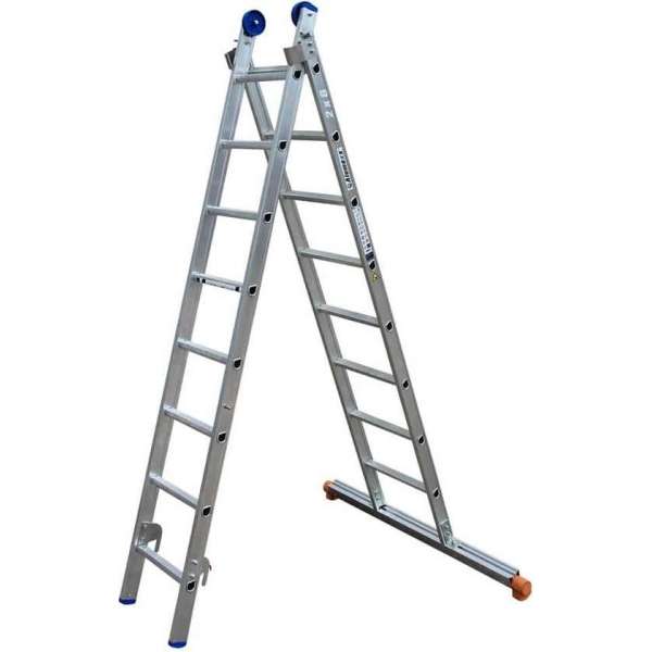 Alumexx XD ladder 2-delig - 2x8 treden