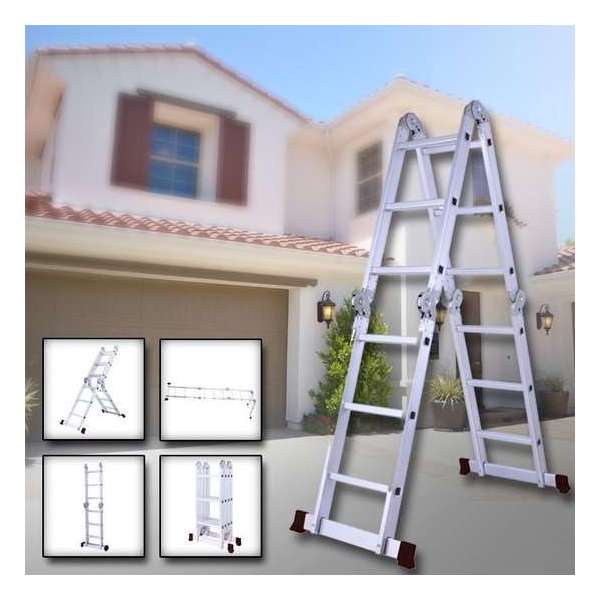 Herzberg - Ladder -Multifunctionele Aluminium HG-5002