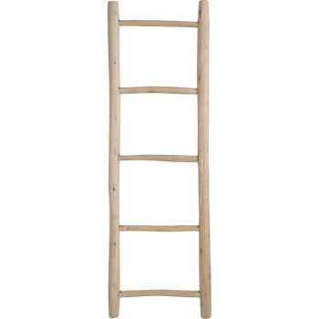 Teakhouten Ladder - Decoratieve ladder van natural teakhout