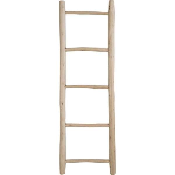 Teakhouten Ladder - Decoratieve ladder van natural teakhout