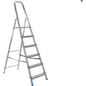 Easy Step Aluminium trapladder 6 treden