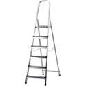 Trapladder Aluminium 6 Treden