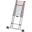 Hailo Telescoopladder FlexLine 260 380 cm aluminium 7113-131