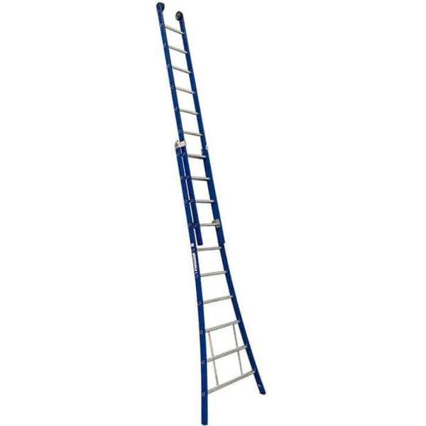 ASC Premium 2-delige Opsteekladder - 2x16 Treden