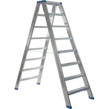 IND. DUBBELE TRAPLADDER SPARTA DUO 2X8TR