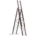 Altrex Mounter Reformladder 3-delig - Werkhoogte 6.15m - Aluminium