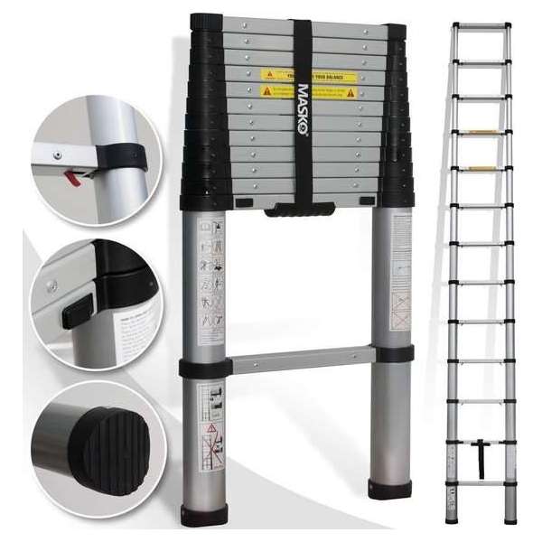 Masko Telescoop ladder 3,8mtr