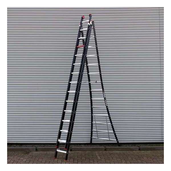 Altrex Nevada 3-delig - Reformladder - Werkhoogte 10.2m - Anti Slip