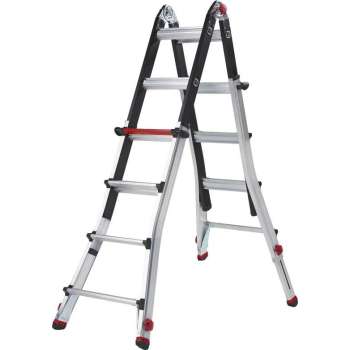 Altrex TeleProf Flex Vouwladder - 4x4 sporten - Werkhoogte tot 5m