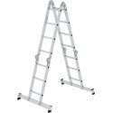 Günzburger ladder - Aluminium - Multifunctioneel - 2x3 + 2x4