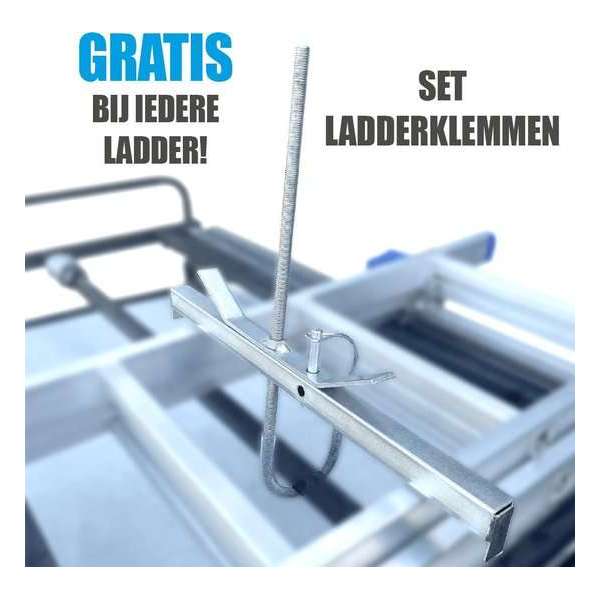 Set Universele ladderklemmen 42 cm. -  treden