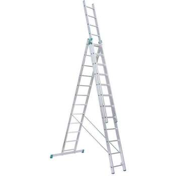 Eurostairs Home Driedelige Reformladder - 3x12 Treden