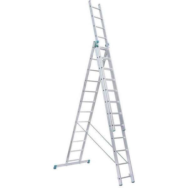 Eurostairs Home Driedelige Reformladder - 3x12 Treden