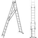 ALDORR Home 2-delige Reformladder 2x12 - Hoogte 5,90 meter