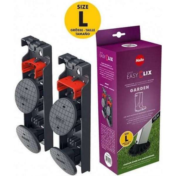 Hailo Ladder Vervangende Voeten Set 2 Stuks - EasyClix Garden Maat L -  9948-001