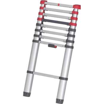 Hailo Telescoopladder FlexLine 260 264 cm aluminium 7113-091