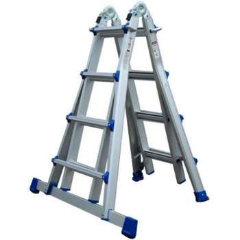 Alumexx Telescopische vouwladder 4x4