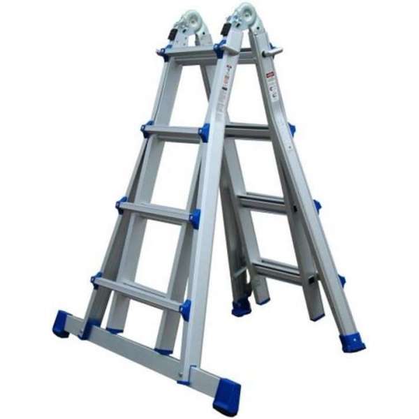 Alumexx Telescopische vouwladder 4x4