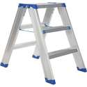 Industriële trapladder dubbel - Sparta dua 2 x 3 treden