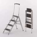 Little Jumbo trapladder met 4 treden en veiligheidsbeugel