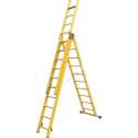 Kunststof GVK ladders 2 delig - 2x14 treden