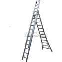 Maxall Reformladder driedelig 3x7 sporten