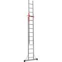 Professionele 3 delige Reformladder met Top Safe Systeem  3 x 12 treden