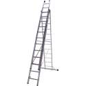 Ladder driedelig recht 3x12 sporten