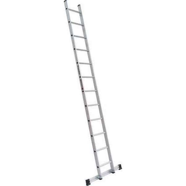 Ladder enkel recht 1x12 sporten + stabiliteitsbalk