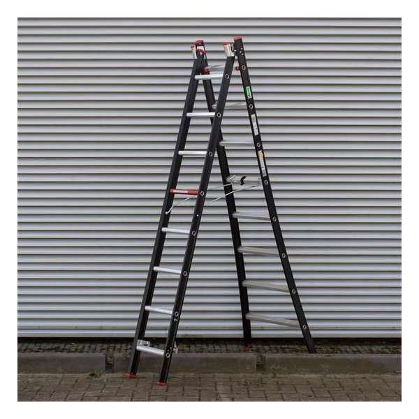 Altrex Nevada Reformladder - 2x8 sporten - Werkhoogte tot 3.30m