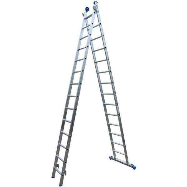 Alumexx XD ladder 2-delig - 2x14 treden