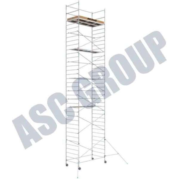 ASC rolsteiger 135 x 12.2 mtr werkhoogte 1.0 en  lengte platform