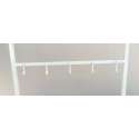 Decoration Ladder white L50xB4xH126 cm