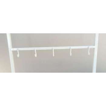 Decoration Ladder white L50xB4xH126 cm